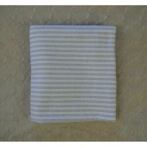 Child of Mine by Carter's Gray White Stripes Baby Receiving Blanket Flannel